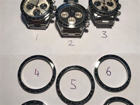 Vintage Daytona 6263 crystal & bezel replacement 